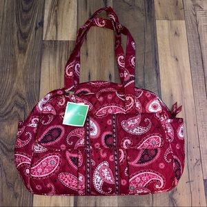 Vera Bradley Diaper Bag in Mesa Red